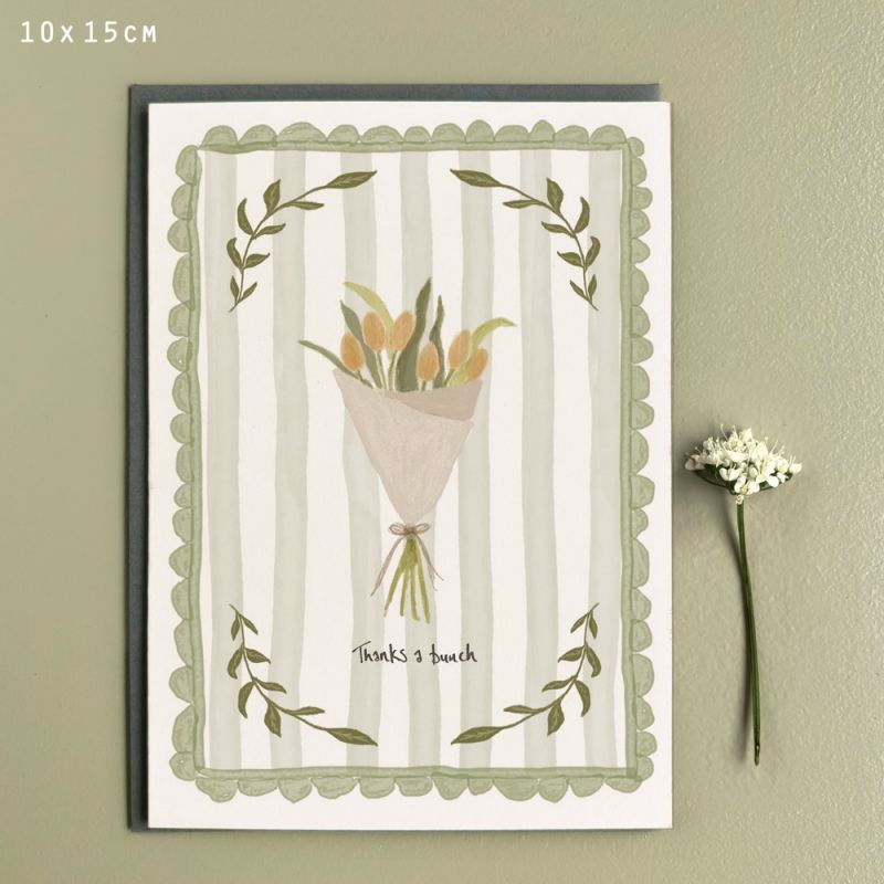 Country living card-Thanks a bunch