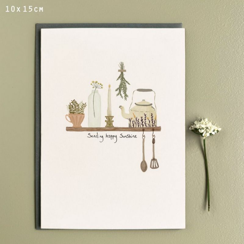 Country collection card-Sending happy sunshine