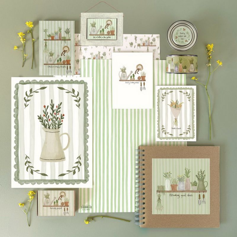 Country collection card-Sending birthday wishes