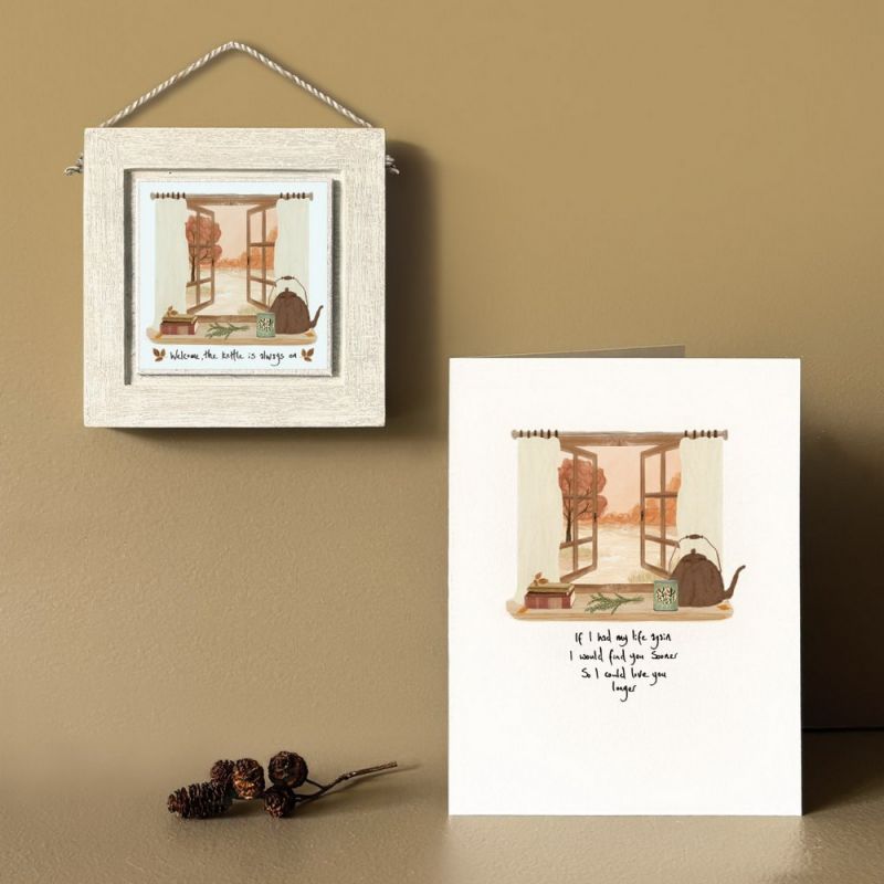 Country window card-If I had my life to live again