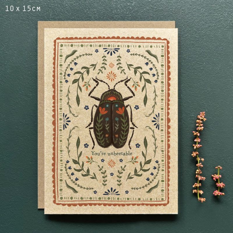 Κάρτα Insect -You're unbeetable
