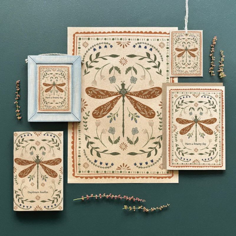 Insect card-Have a dreamy day