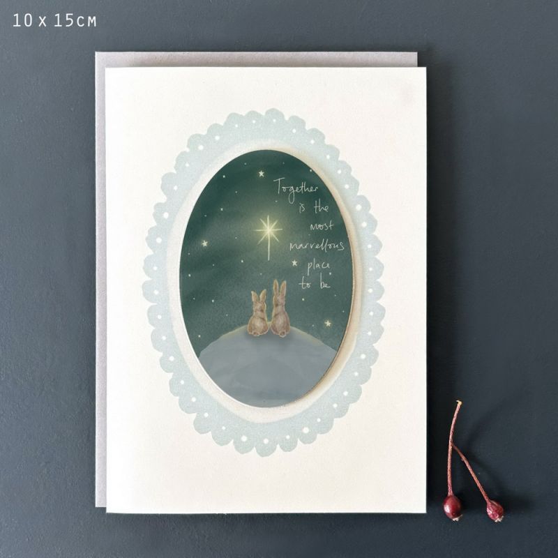 Κάρτα Starry night-Together is the most 16,5x12 εκ.