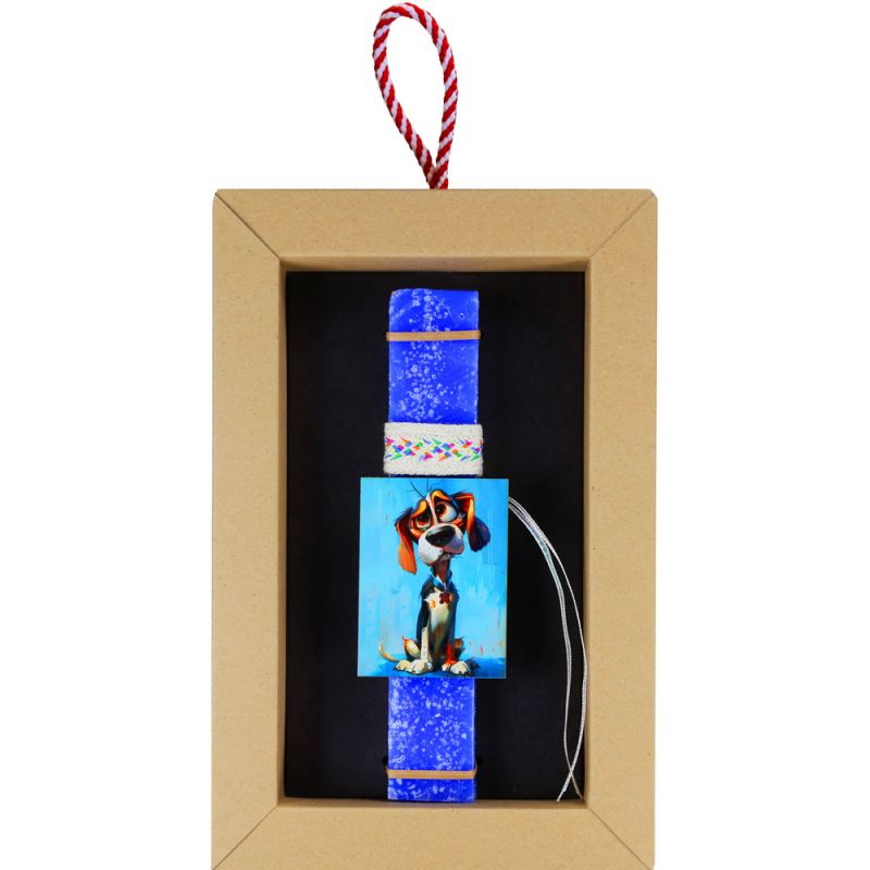 Λαμπάδα Μαγνητάκι pet - Σκύλος Ruby