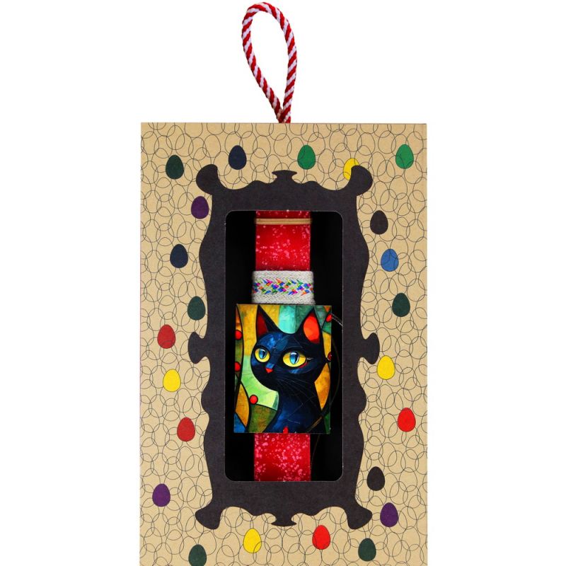 Λαμπάδα Μαγνητάκι pet - Γάτα πρόσωπο