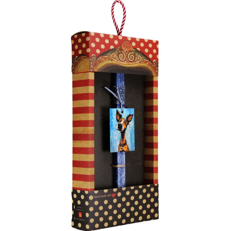 Λαμπάδα Καδράκι pet - Σκύλος