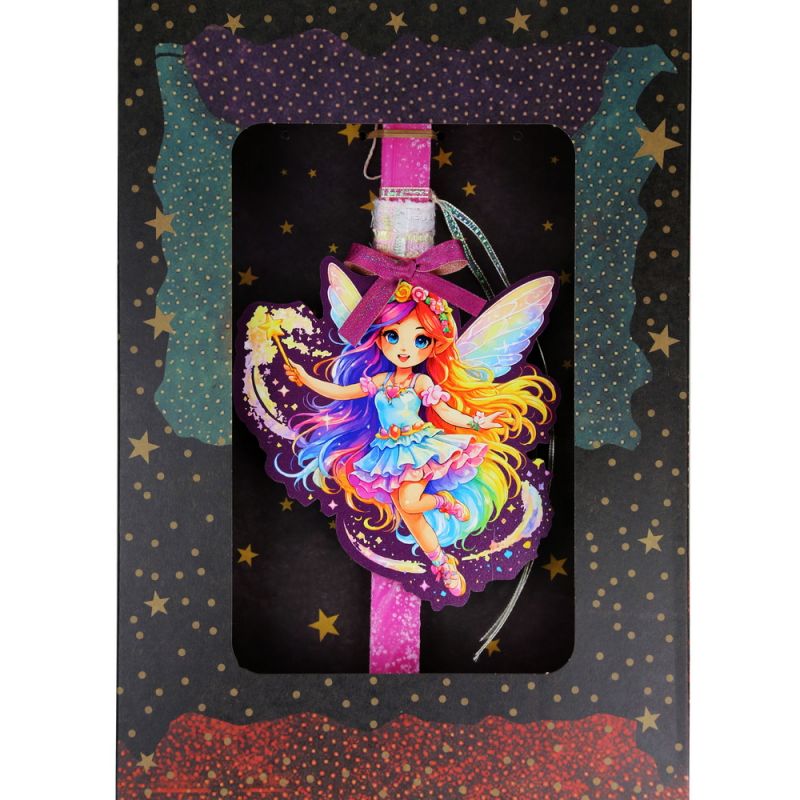 Λαμπάδα Νεράιδα - Rainbow