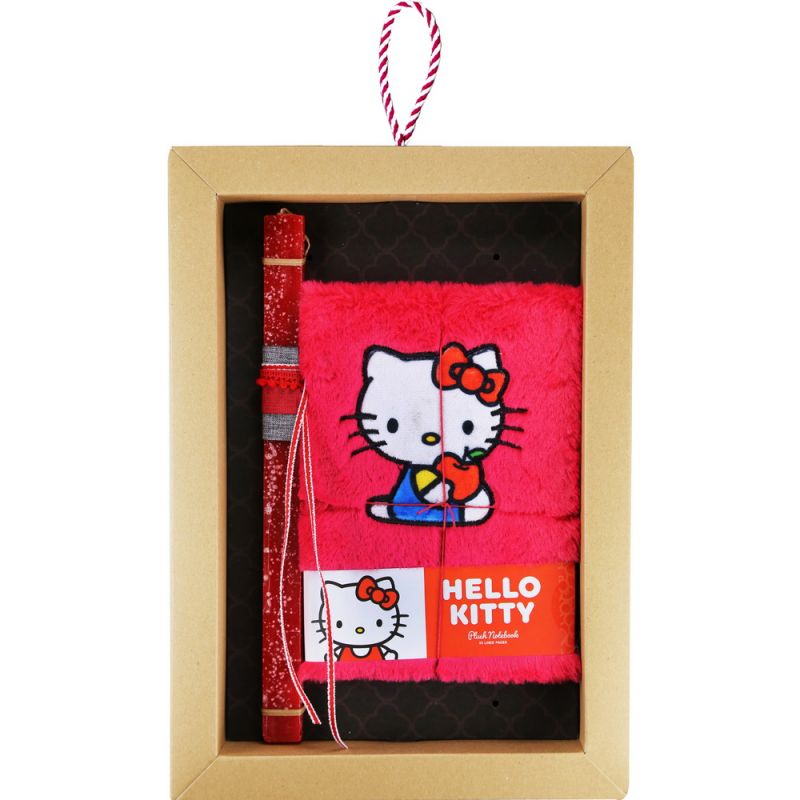 Λαμπάδα Λούτρινο βιβλίο - Hello Kitty