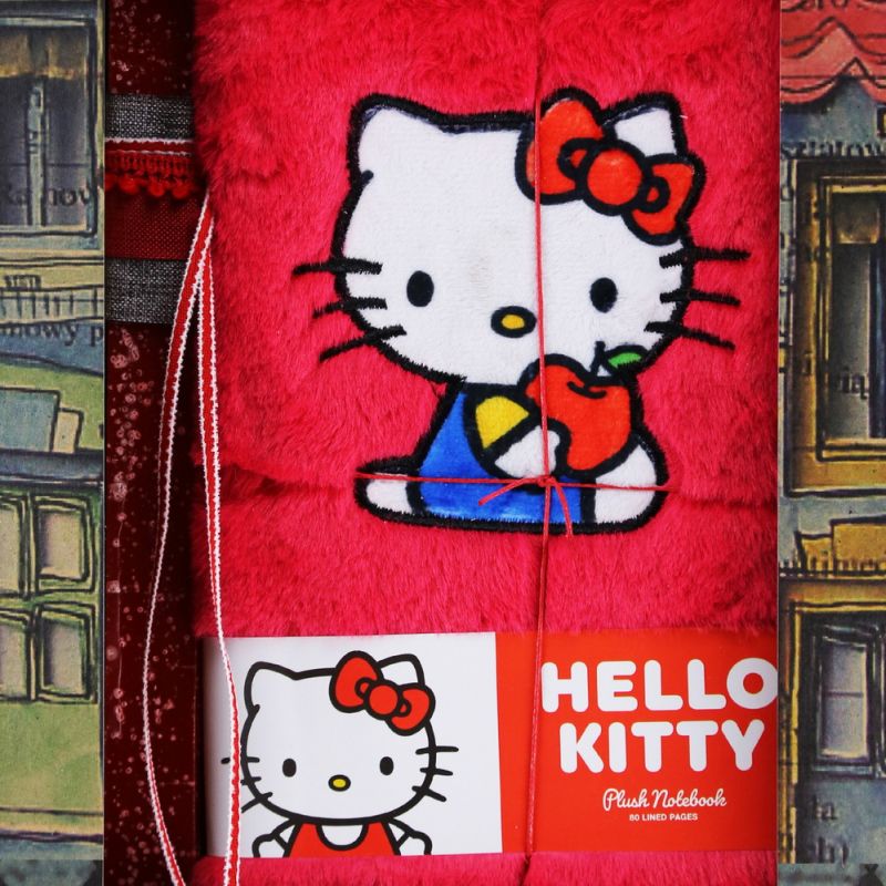 Λαμπάδα Λούτρινο βιβλίο - Hello Kitty