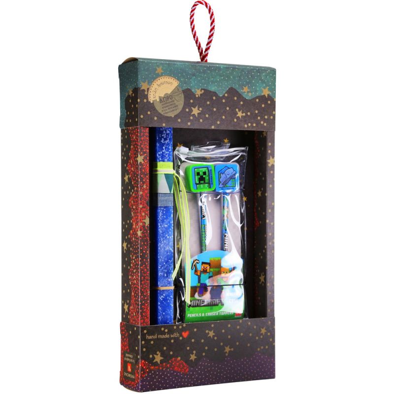 Λαμπάδα Μολύβι - Γόμα - Minecraft