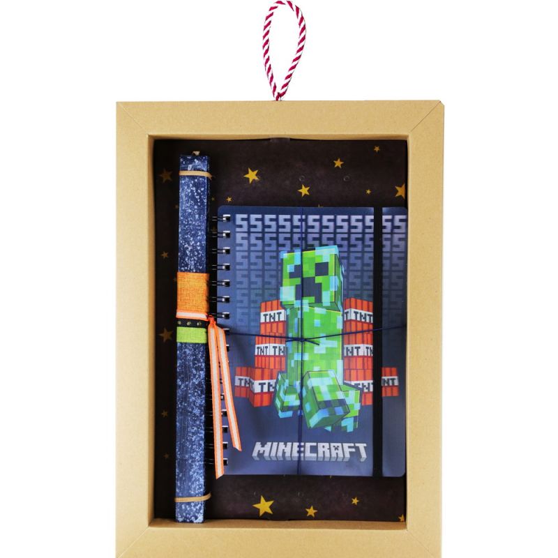 Λαμπάδα Τετράδιο σπιράλ - MINECRAFT