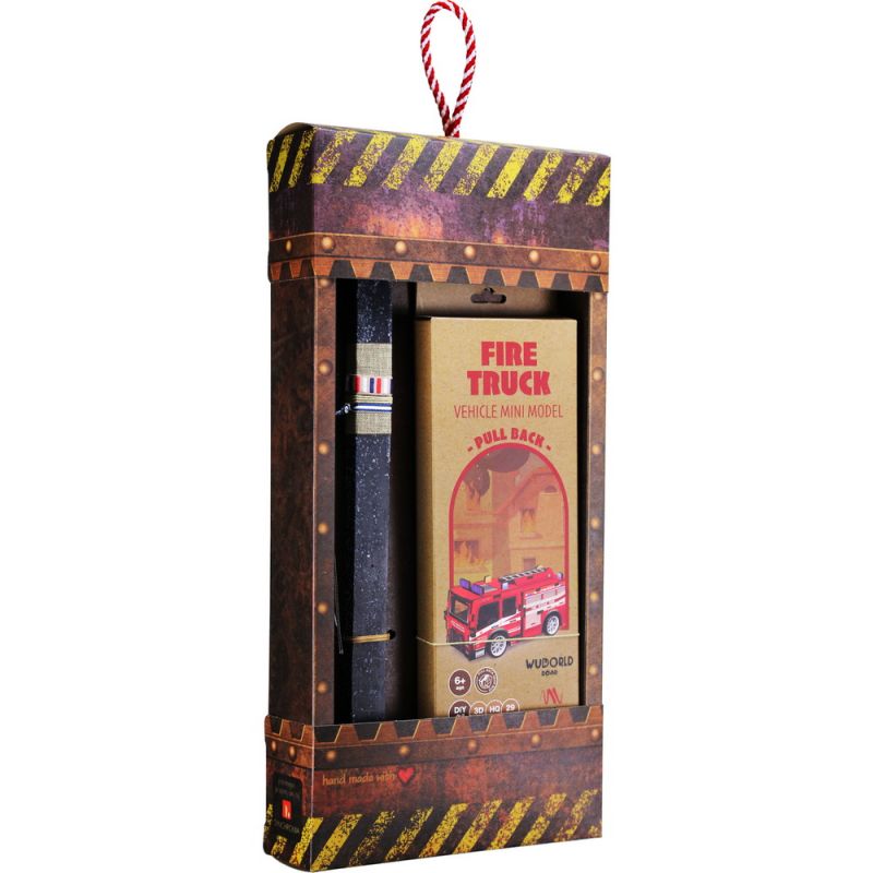 Λαμπάδα Μοντέλο ξύλινο pull back - Πυροσβεστική