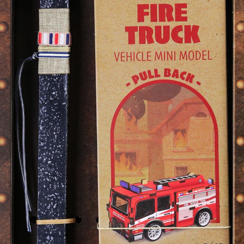 Λαμπάδα Μοντέλο ξύλινο pull back - Πυροσβεστική