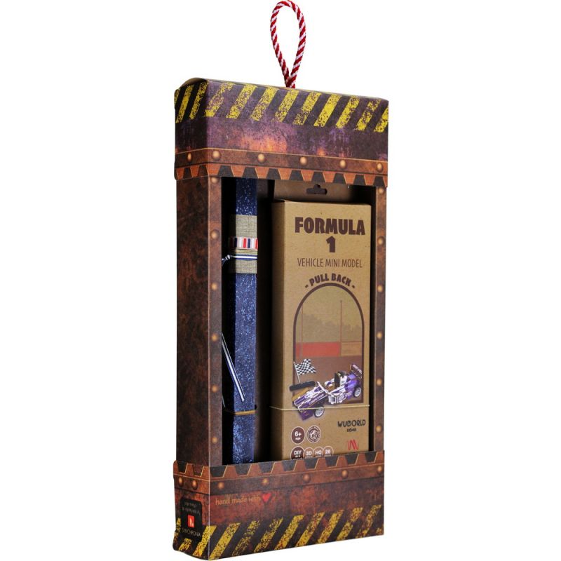 Λαμπάδα Μοντέλο ξύλινο pull back - Φόρμουλα 1