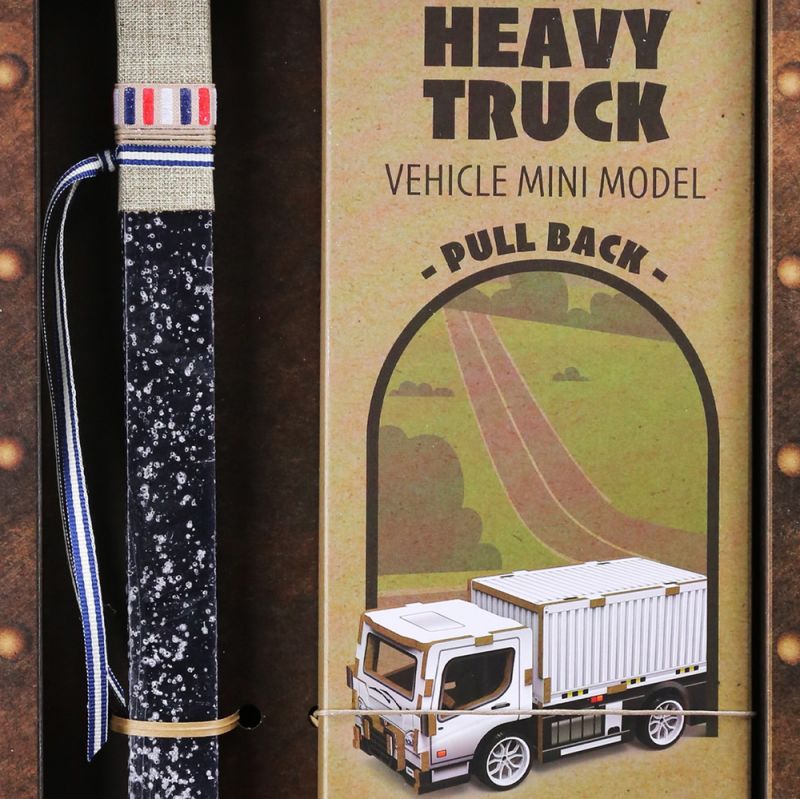 Λαμπάδα Μοντέλο ξύλινο pull back - Νταλίκα