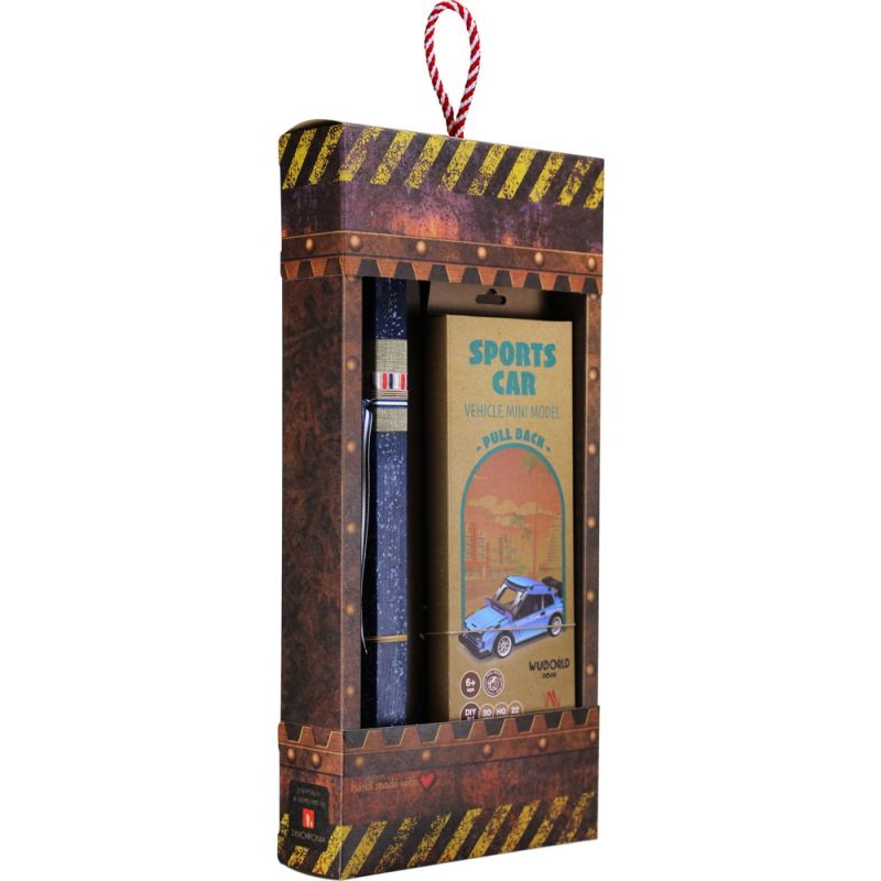 Λαμπάδα Μοντέλο ξύλινο pull back - Sports car