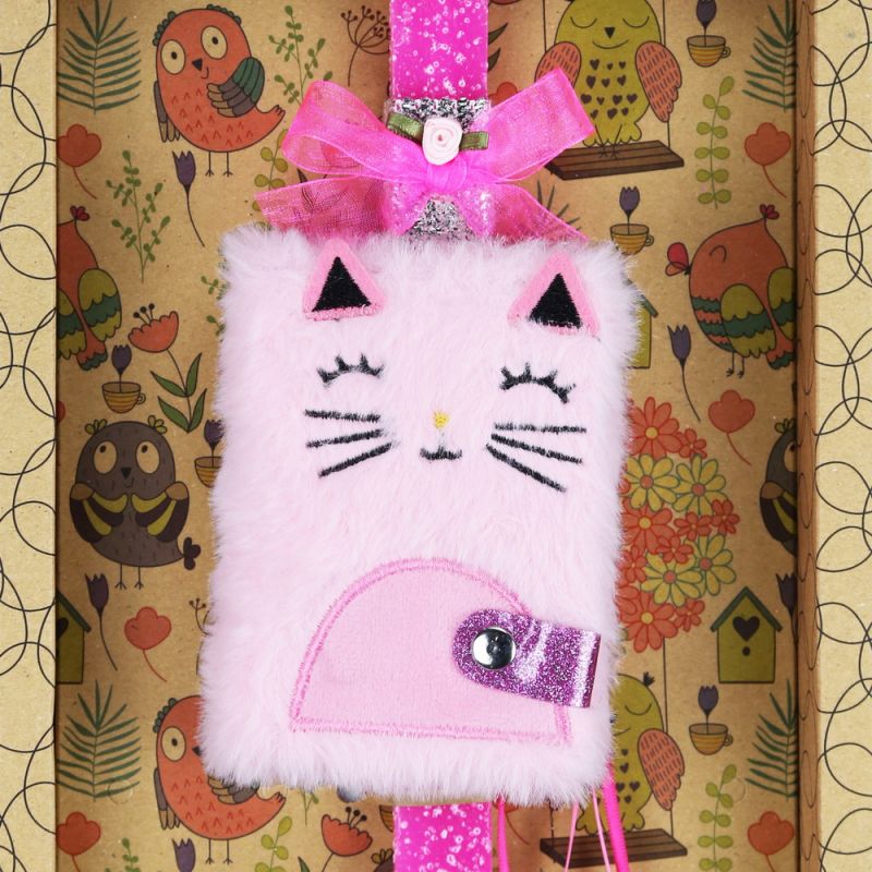 Λαμπάδα Μπλοκ λούτρινο - Γάτα