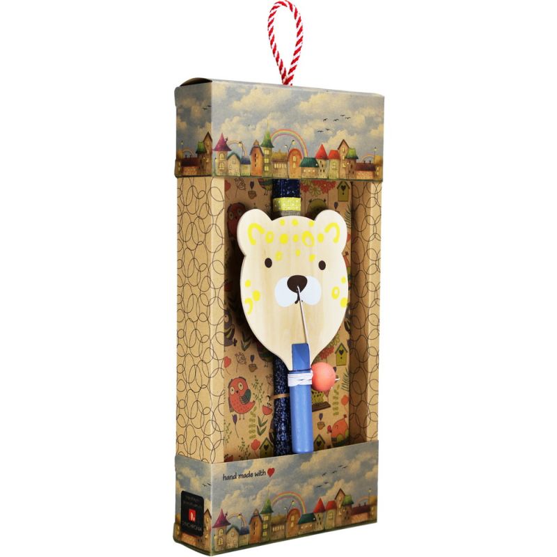 Λαμπάδα Ρακέτα ζωάκι - Τίγρης