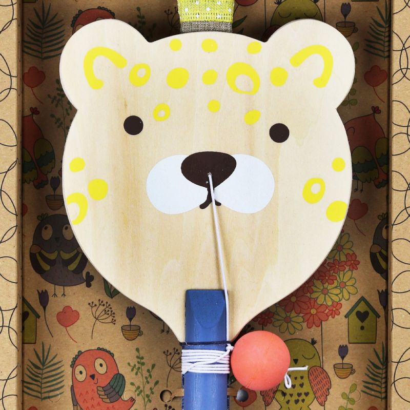 Λαμπάδα Ρακέτα ζωάκι - Τίγρης