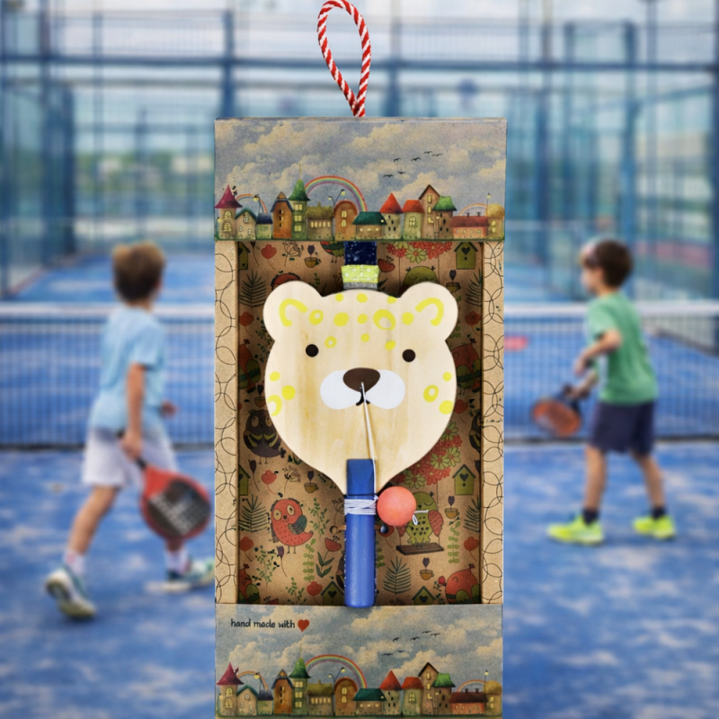 Λαμπάδα Ρακέτα ζωάκι - Τίγρης