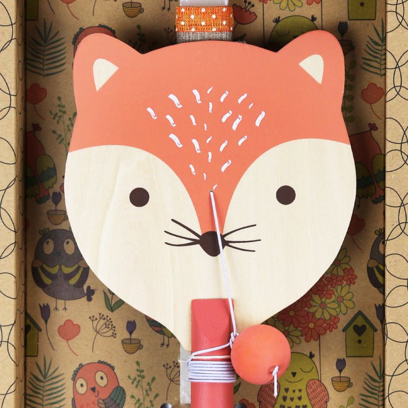 Λαμπάδα Ρακέτα ζωάκι - Αλεπού