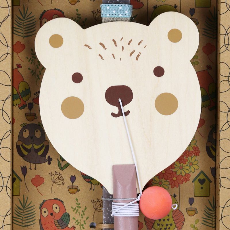 Λαμπάδα Ρακέτα ζωάκι - Αρκουδάκι