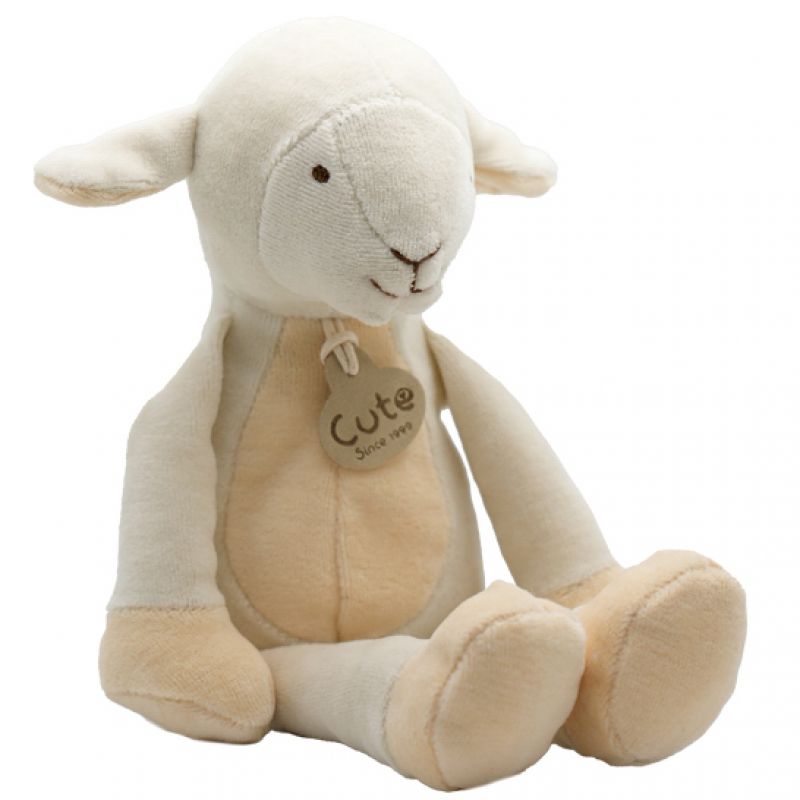Organic soft toy - floppy lamb