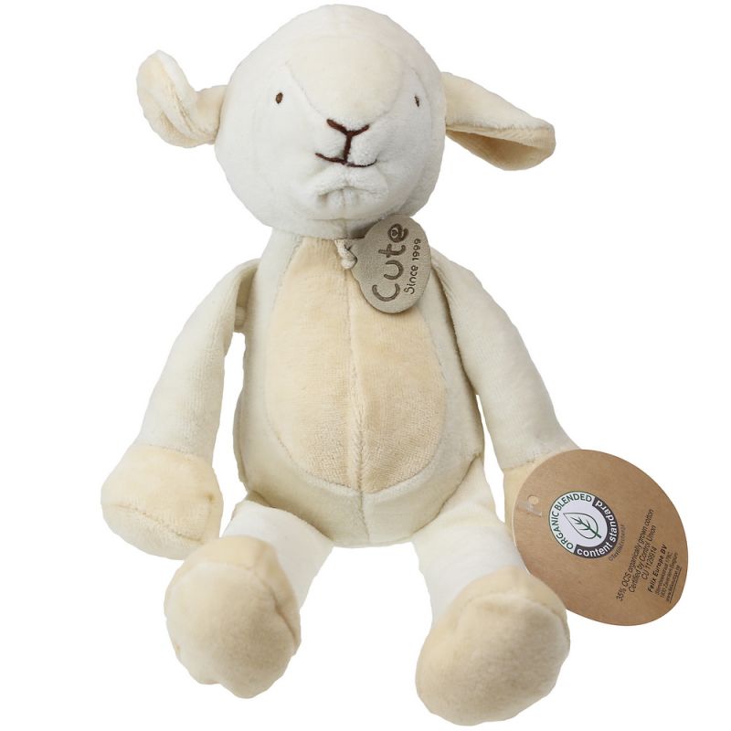 Organic soft toy - floppy lamb