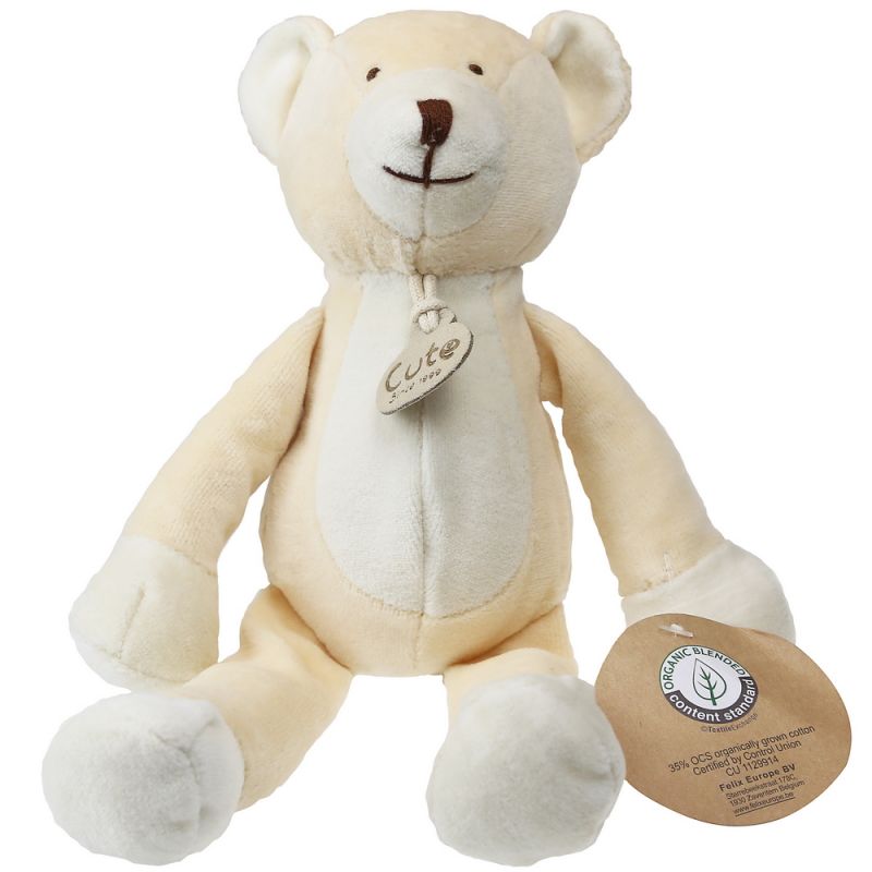 Organic soft toy - floppy bear