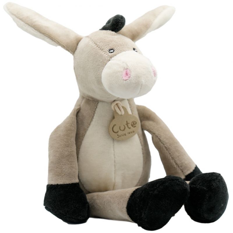 Organic soft toy - floppy donkey