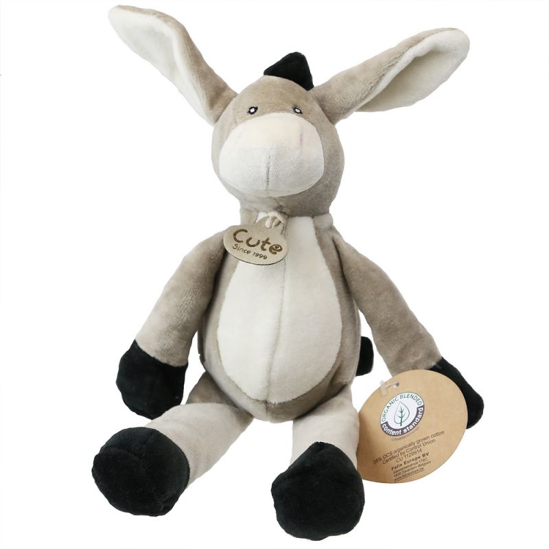 Organic soft toy - floppy donkey