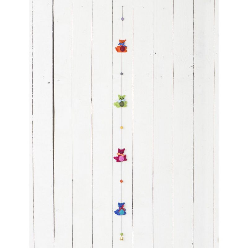 Γιρλάντα γάτες 142εκ. Φελτ