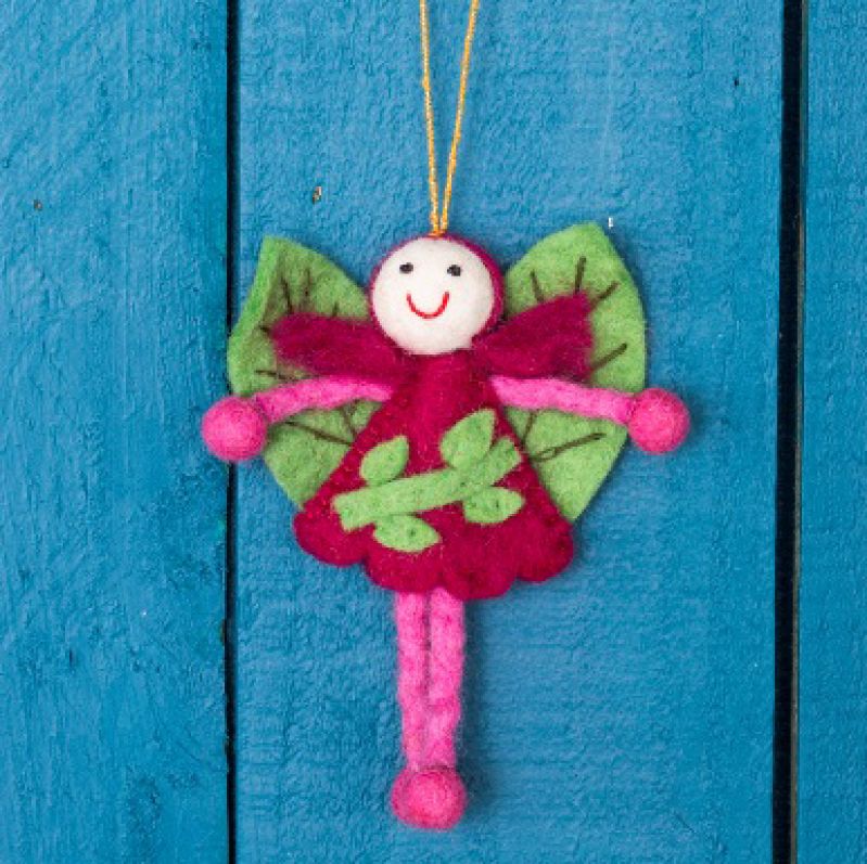 Garden fairy - Raspberry