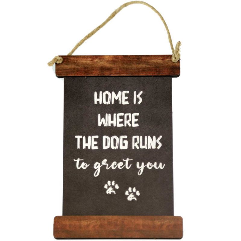 Blackboard wooden sign 18cm