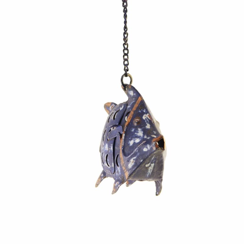Small Fish Lantern - Deep blu Lng 20cms