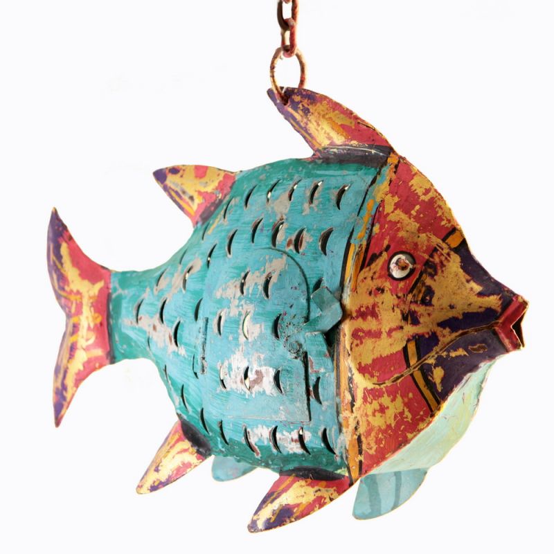 Ψάρι φανάρι μεσαίο - Ασημί/φούξια