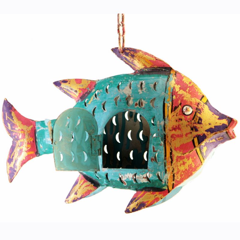 Ψάρι φανάρι μεσαίο - Ασημί/φούξια