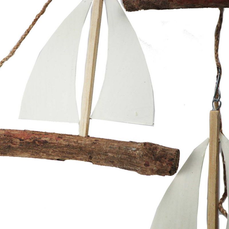 Driftwood boats garland 110cm