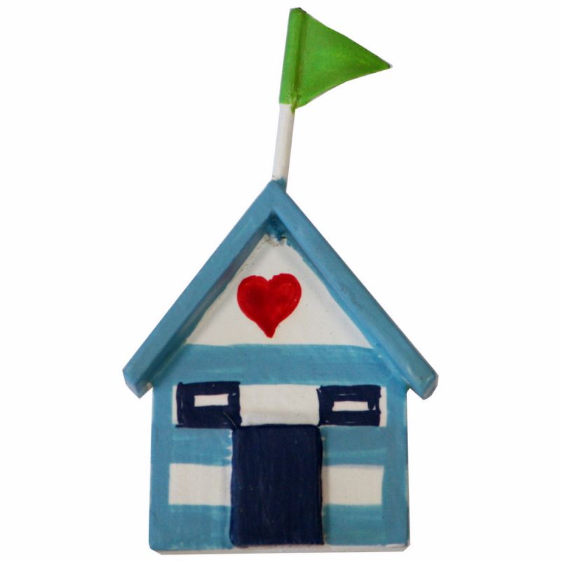 Μαγνητάκι σπιτάκι παραλίας 7,5εκ.