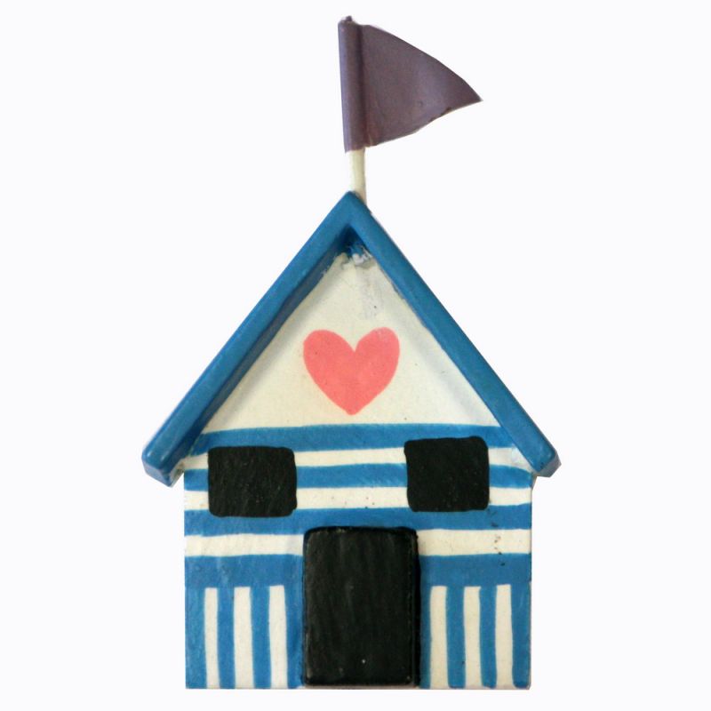 Μαγνητάκι σπιτάκι παραλίας 7,5εκ.