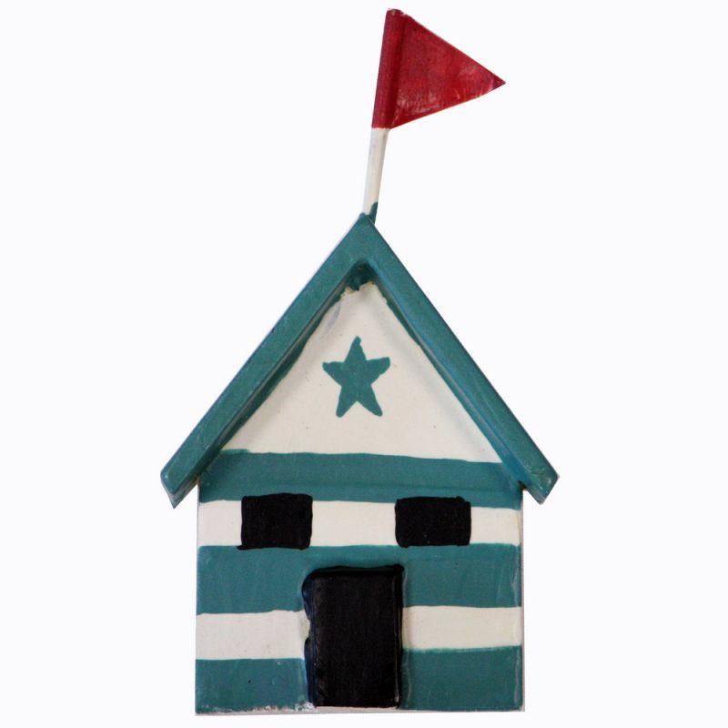 Μαγνητάκι σπιτάκι παραλίας 7,5εκ.