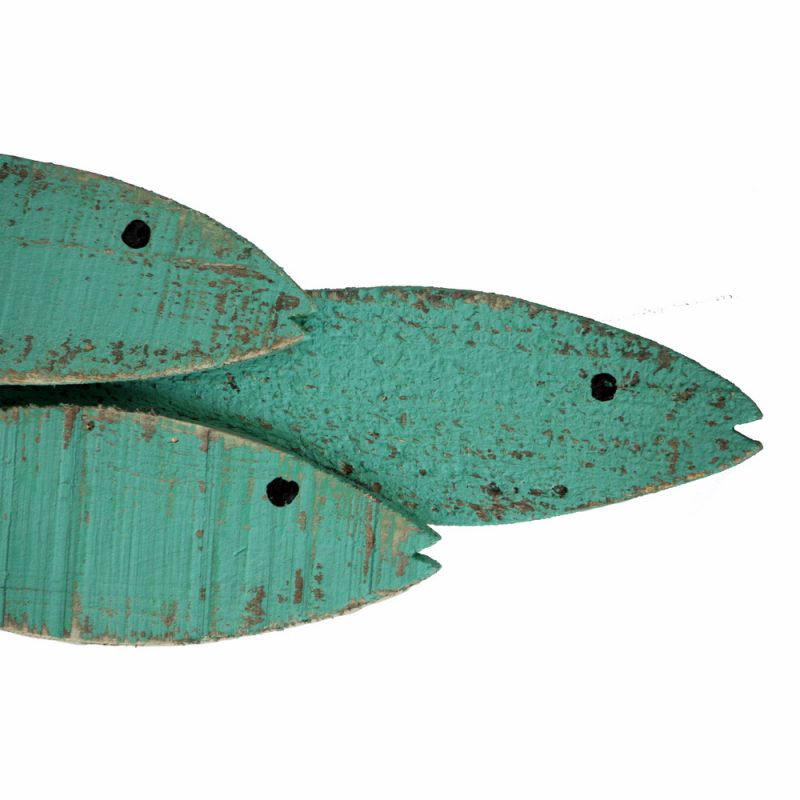 Σύνθεση ξύλ.ψάρια μίνι  - Μέντα
