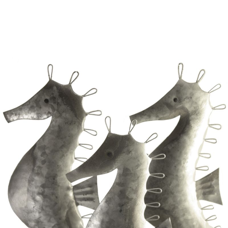 Σύνθεση 3 Ιππόκαμποι τσίγκος 35x22εκ.