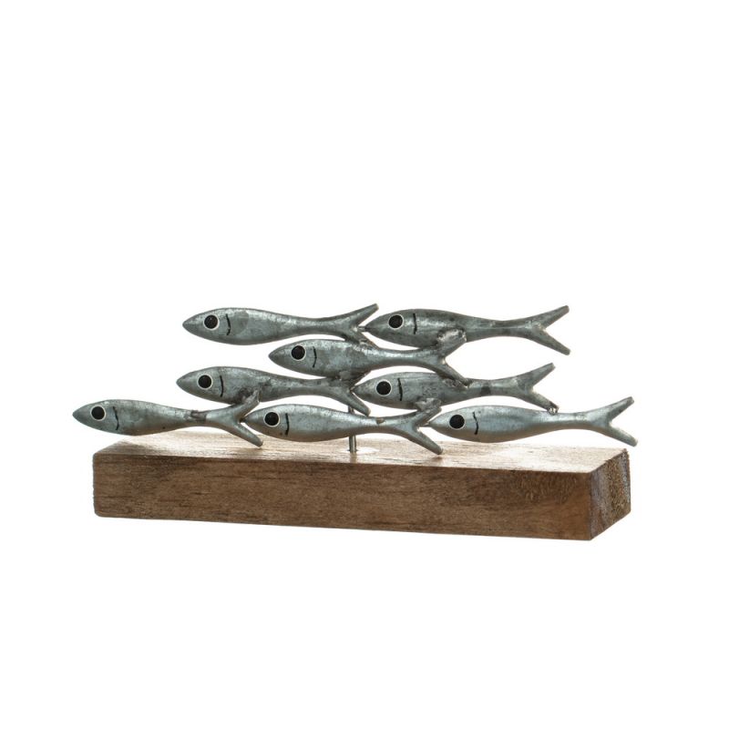 Σχολείο ψαριών ασημί μεσαίο