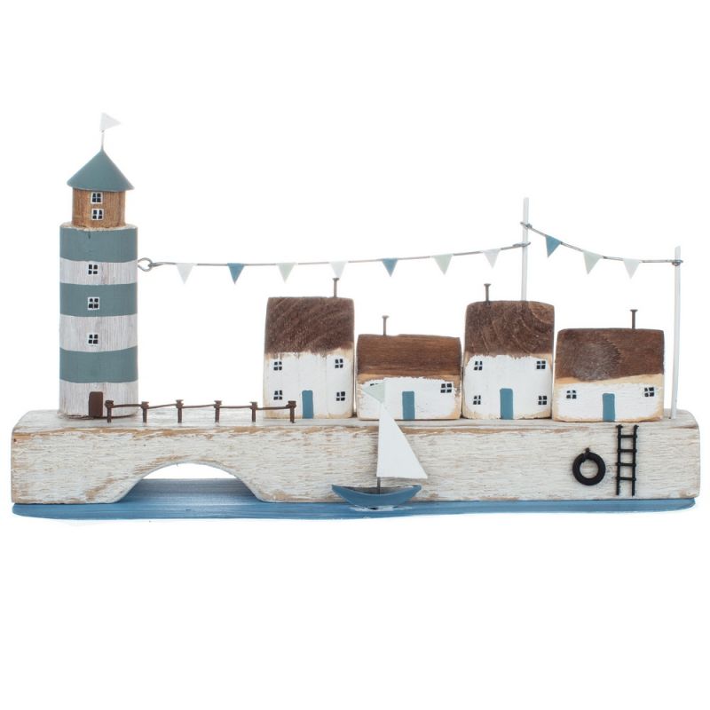 Quayside with Lighthouse size:11,4x20x6