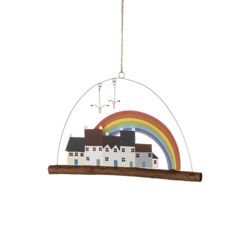 Rainbow Scene Hanging 12x18cm