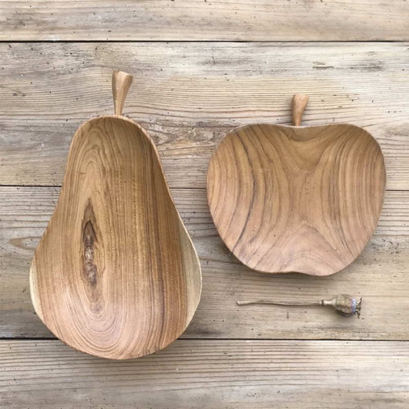 Pear wood bowl-Natural