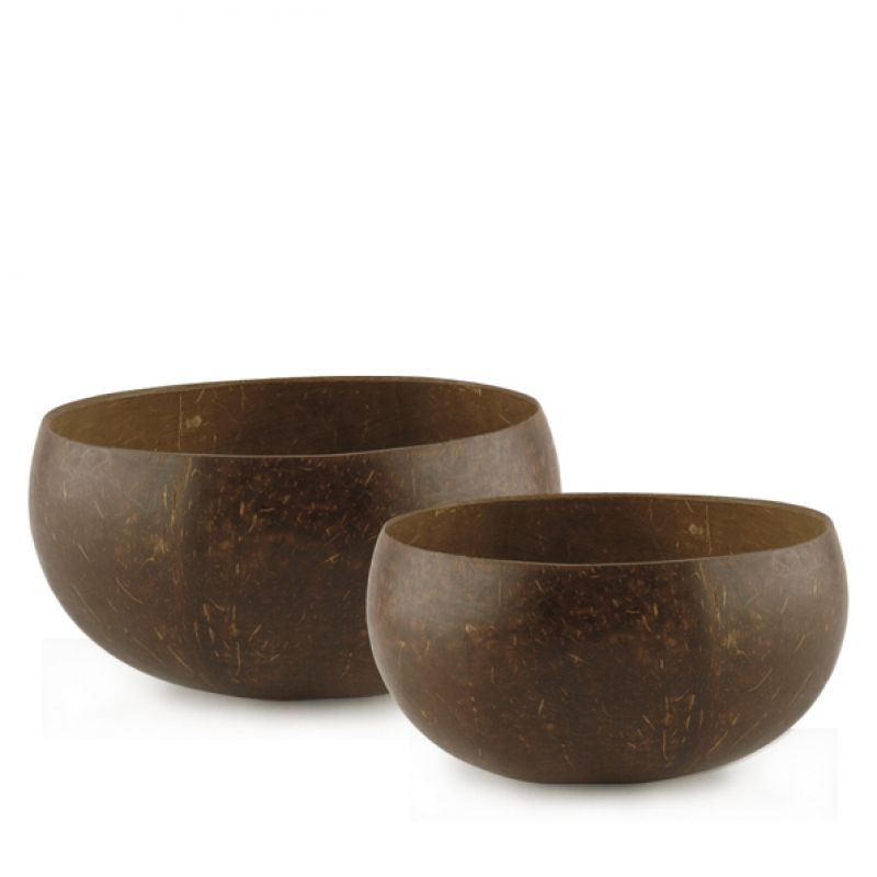 Set of 2 coconut bowls