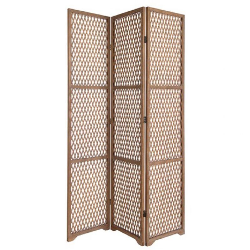 Room divider bamboo 120x180cm Brown