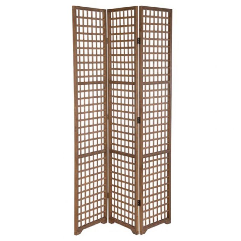 Παραβάν μπαμπού 120x180 καφέ